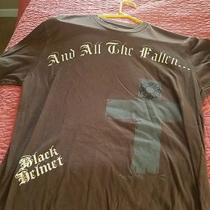 Black Helmet Apparel T Shirt